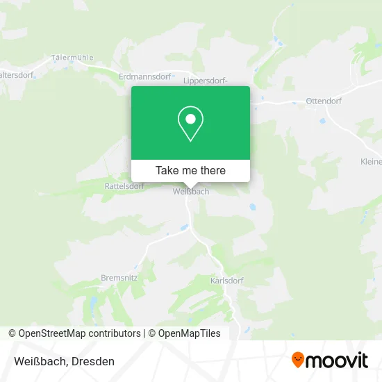 Карта Weißbach