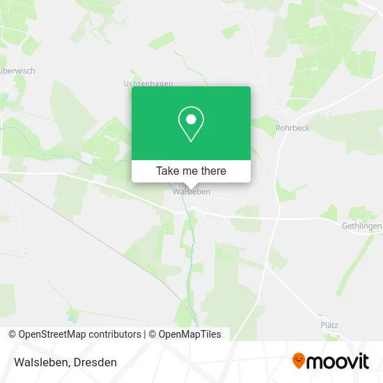 Карта Walsleben