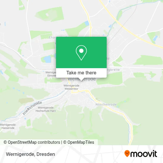 Wernigerode map