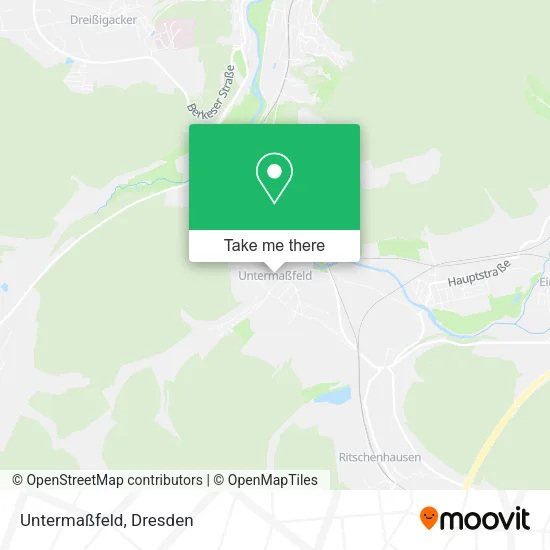 Карта Untermaßfeld