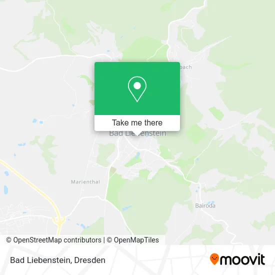 Карта Bad Liebenstein