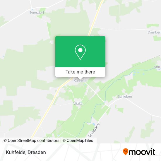 Карта Kuhfelde