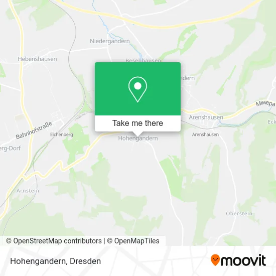 Карта Hohengandern