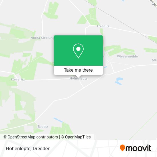 Карта Hohenlepte