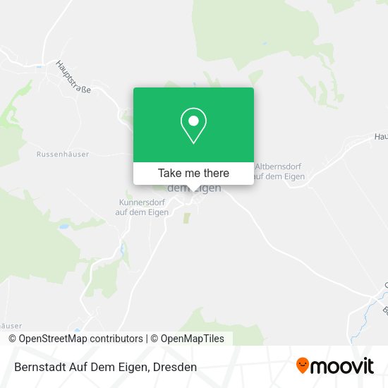 Карта Bernstadt Auf Dem Eigen