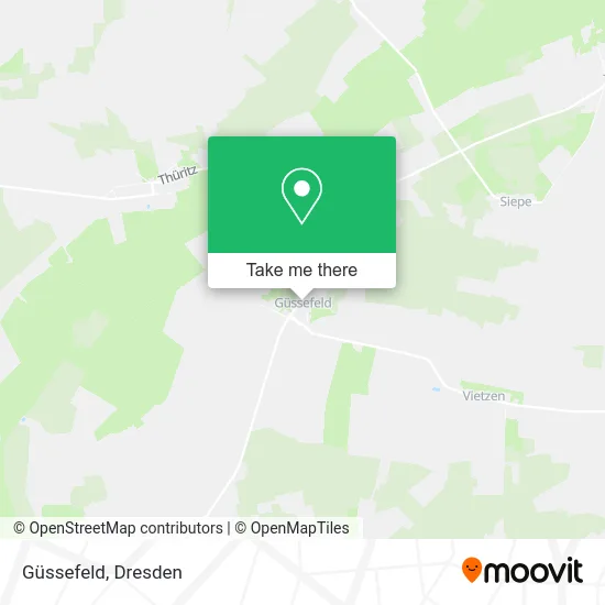 Карта Güssefeld