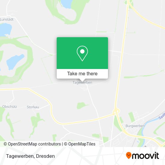 Карта Tagewerben