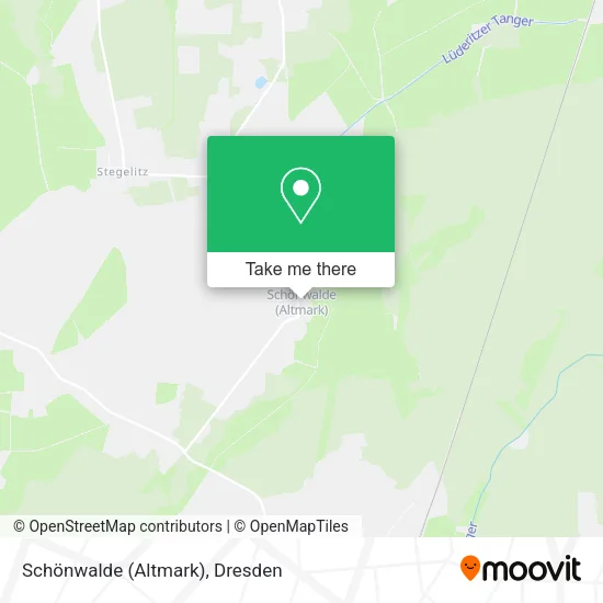 Карта Schönwalde (Altmark)