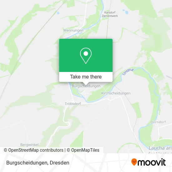 Карта Burgscheidungen