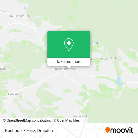 Карта Buchholz / Harz