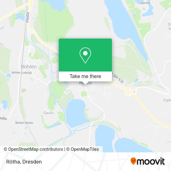 Карта Rötha