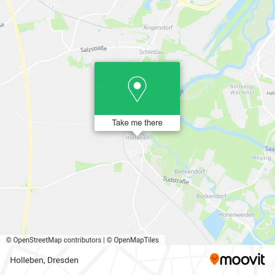 Карта Holleben