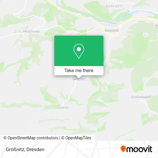 Карта Größnitz