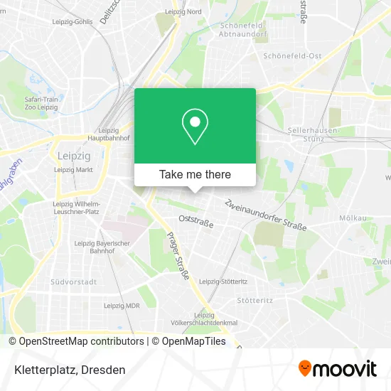 Карта Kletterplatz