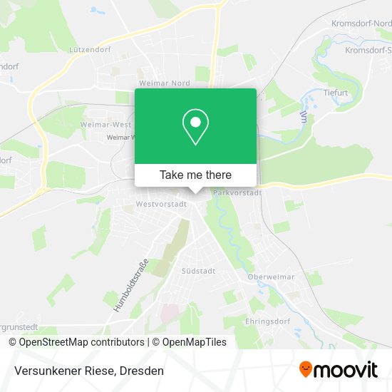 Карта Versunkener Riese