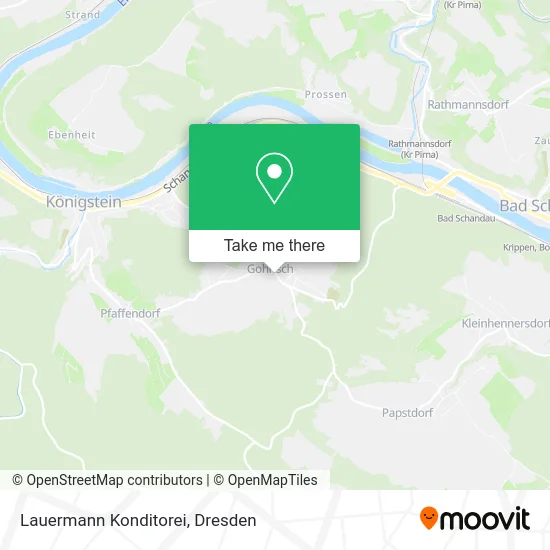 Карта Lauermann Konditorei
