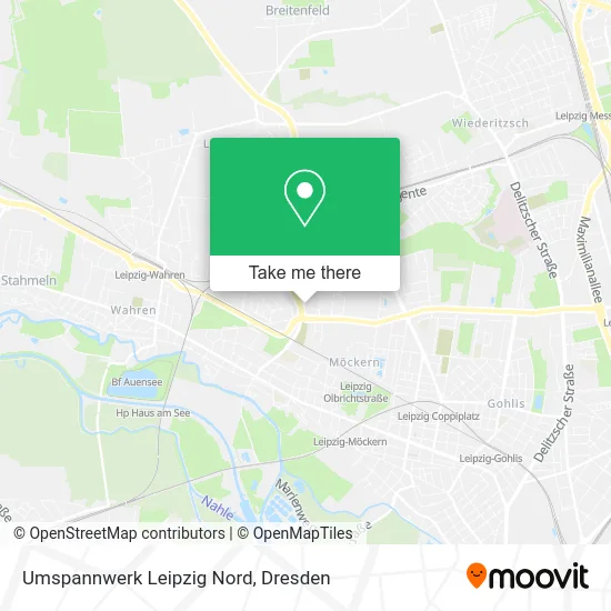 Карта Umspannwerk Leipzig Nord