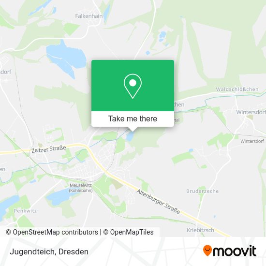 Карта Jugendteich