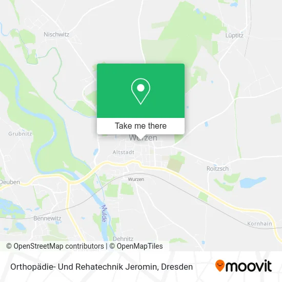 Карта Orthopädie- Und Rehatechnik Jeromin