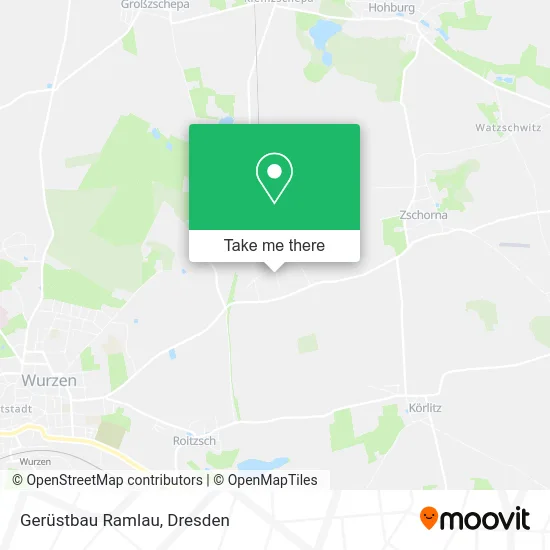 Карта Gerüstbau Ramlau