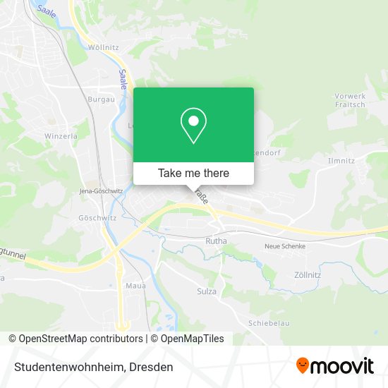 Карта Studentenwohnheim