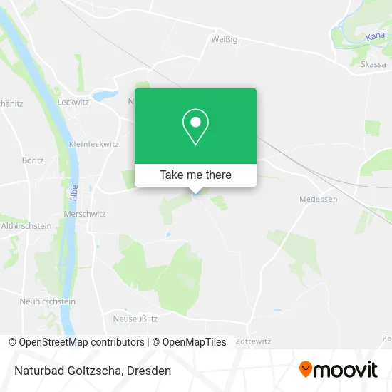 Карта Naturbad Goltzscha