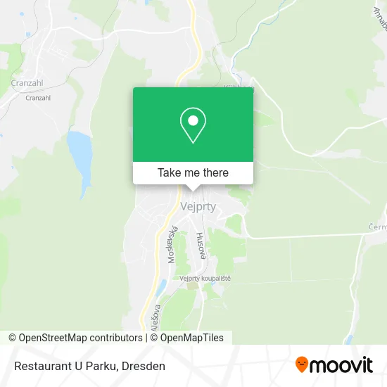 Карта Restaurant U Parku