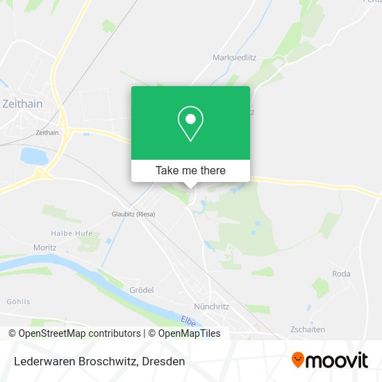 Карта Lederwaren Broschwitz