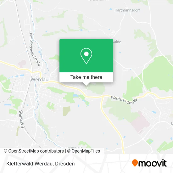 Карта Kletterwald Werdau