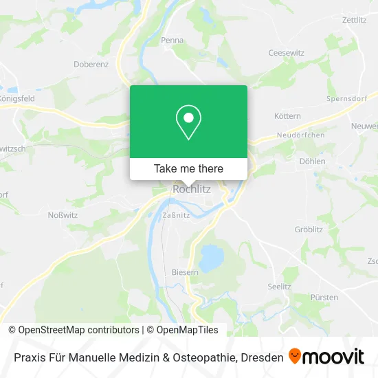 Карта Praxis Für Manuelle Medizin & Osteopathie