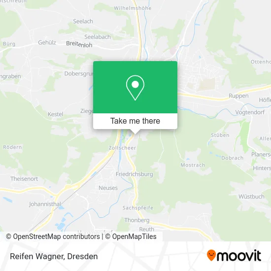 Карта Reifen Wagner