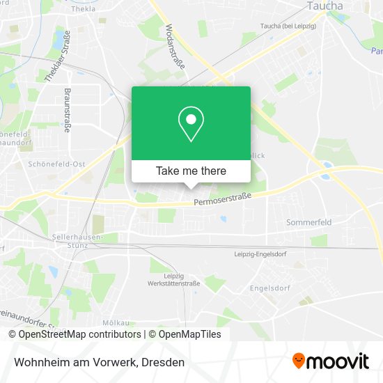 Карта Wohnheim am Vorwerk