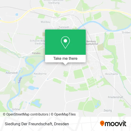Карта Siedlung Der Freundschaft