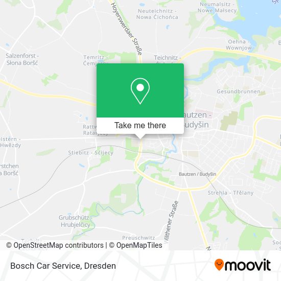 Карта Bosch Car Service