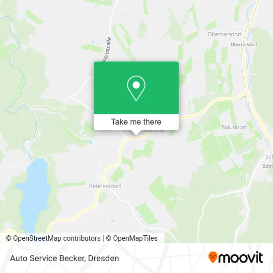Карта Auto Service Becker