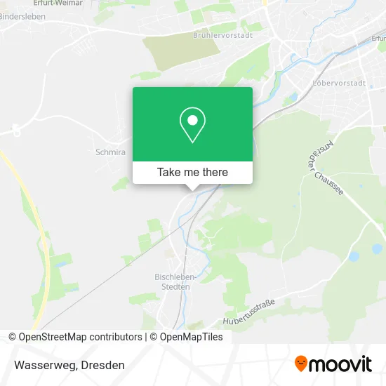 Карта Wasserweg