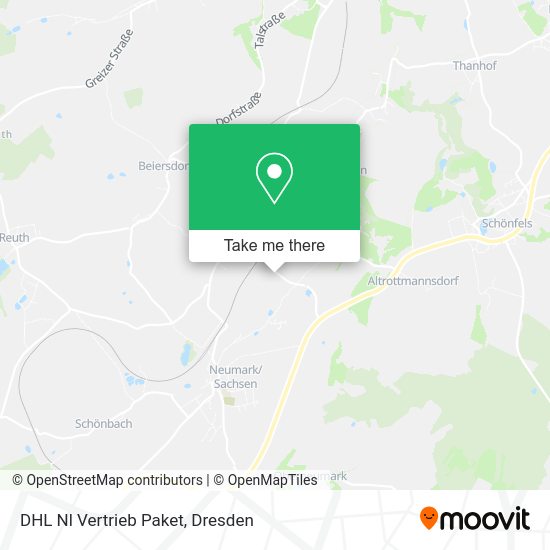 Карта DHL Nl Vertrieb Paket