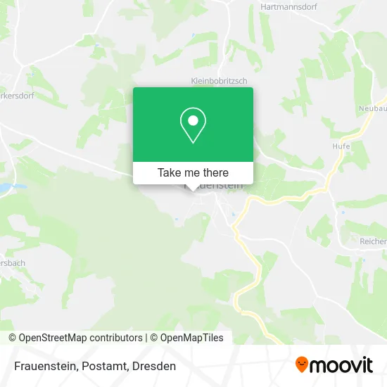 Карта Frauenstein, Postamt