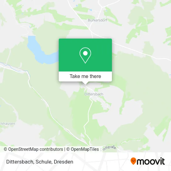 Карта Dittersbach, Schule