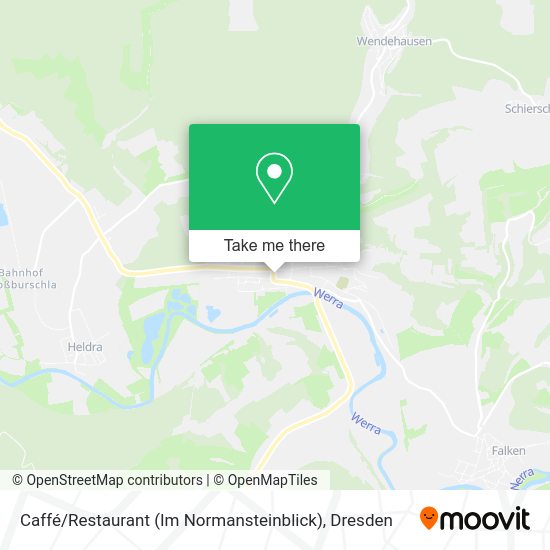 Карта Caffé / Restaurant (Im Normansteinblick)