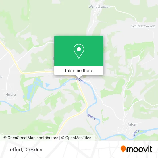Карта Treffurt