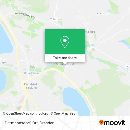 Карта Dittmannsdorf, Ort