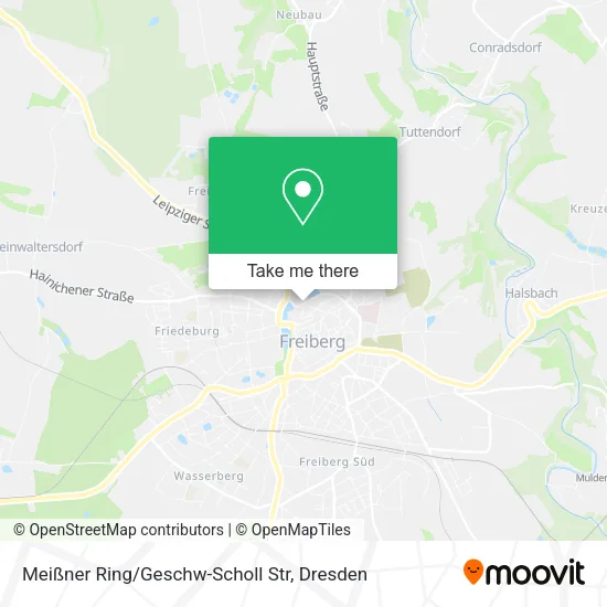 Карта Meißner Ring/Geschw-Scholl Str