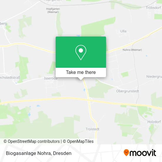 Карта Biogasanlage Nohra