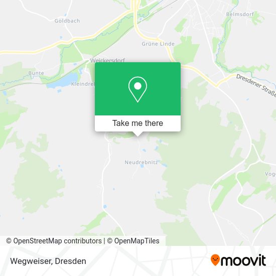 Карта Wegweiser