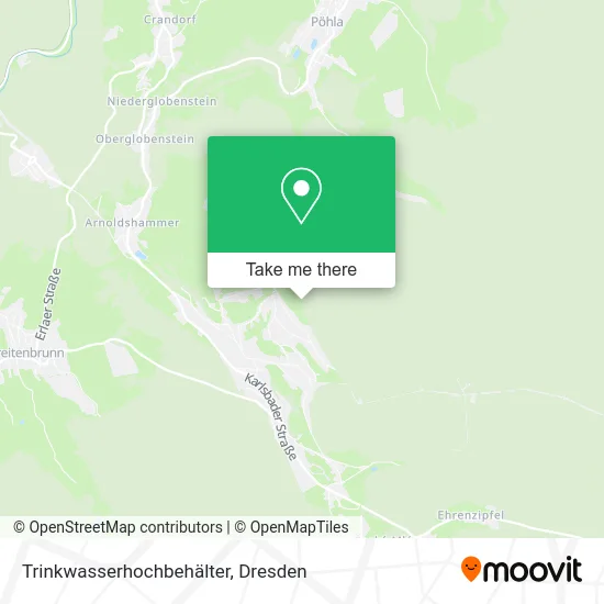 Карта Trinkwasserhochbehälter