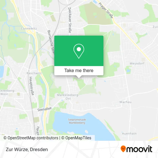 Карта Zur Würze