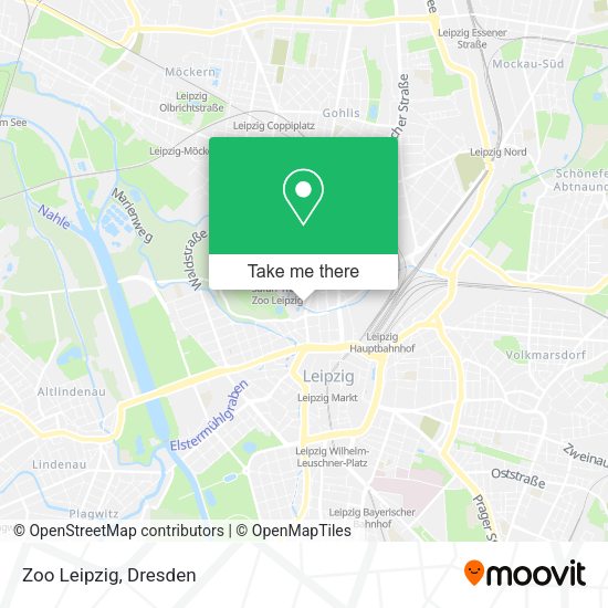 Карта Zoo Leipzig