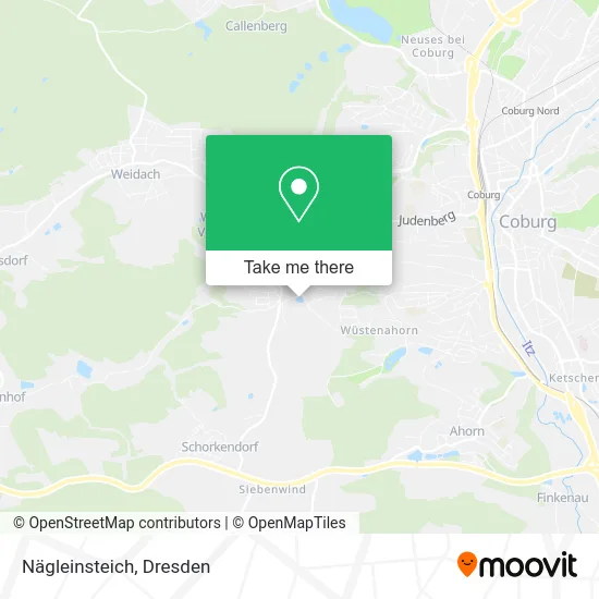 Карта Nägleinsteich