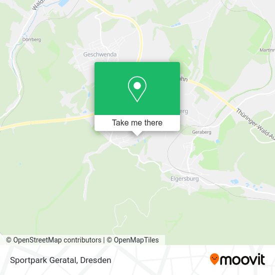 Карта Sportpark Geratal